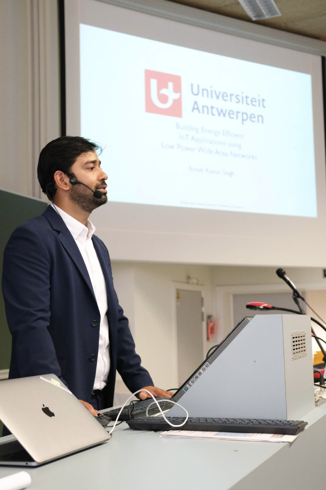 Presenting at the University of Antwerp