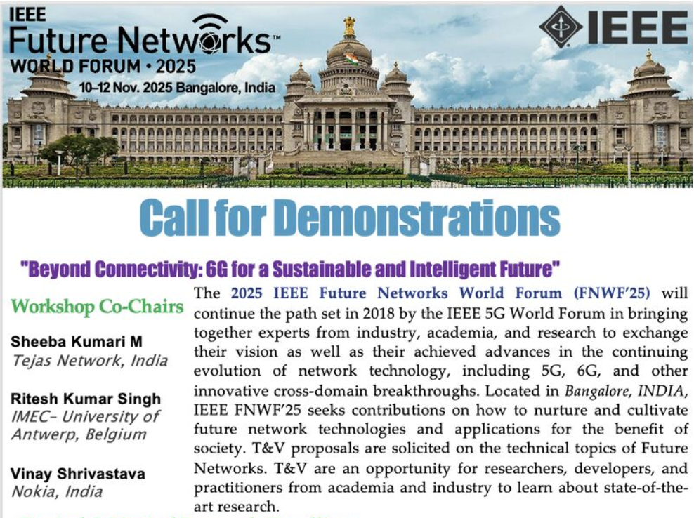 IEEE Future Networks World Forum